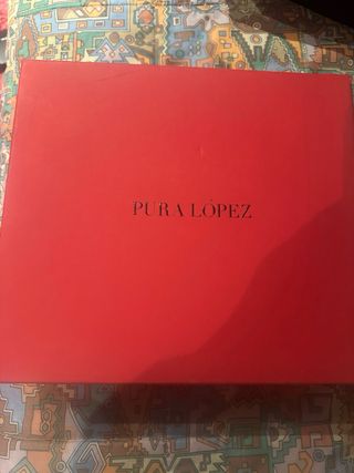 Botines Pura Lopez Azules con Tacon Aguja