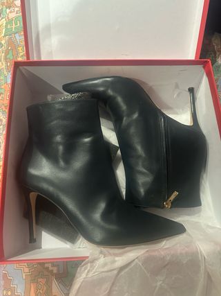 Botines Pura Lopez Azules con Tacon Aguja