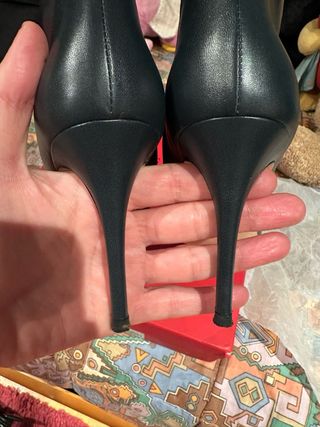 Botines Pura Lopez Azules con Tacon Aguja