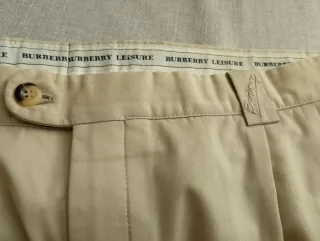 Pantalón de vestir Burberry hombre beige