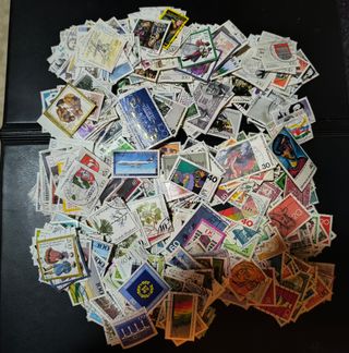 LOTE de más de 1.200 sellos de ALEMANIA