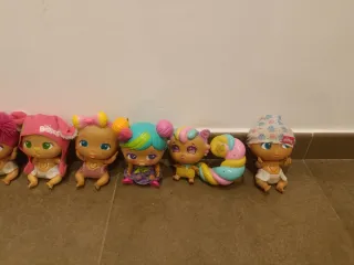 Lote de muñecas Bellies