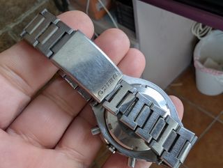 Cronógrafo Seiko 6139-7060 "Sunrise" de 1977