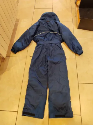 Mono de esquí unisex azul