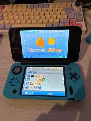 Nintendo 2DS XL Negra y Azul
