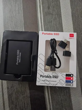 SSD Portátil USB 3.1 Tipo-C