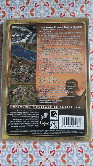 PC CD-ROM The Entente: 1 Guerra Mundial