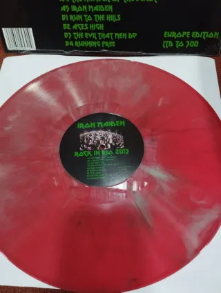Iron Maiden Rock in Rio 2013 Vinilo
