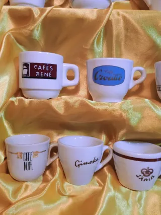 Tazzine caffè porcellana set 16 pezzi