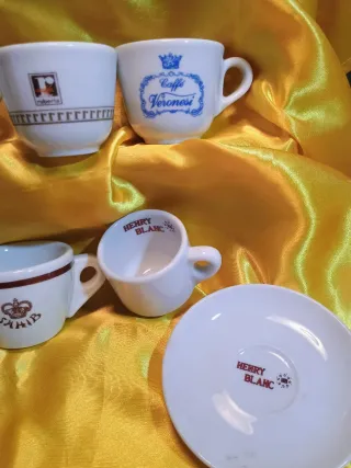 Tazzine caffè porcellana set 16 pezzi