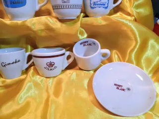 Tazzine caffè porcellana set 16 pezzi