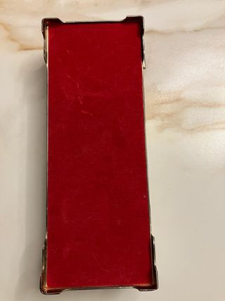 Joyero aspecto antiguo plateado con relieve