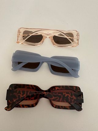 Gafas de sol rectangulares