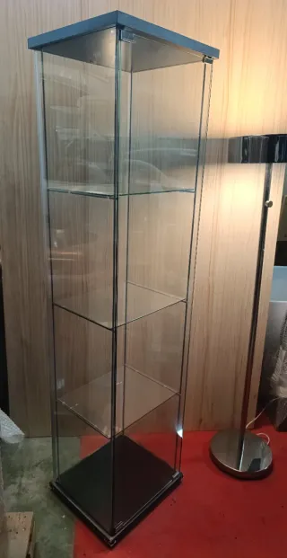 Vitrina Cristal Ikea Negra