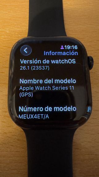 Apple Watch Series 11 46mm Negro Espacial Sin usar