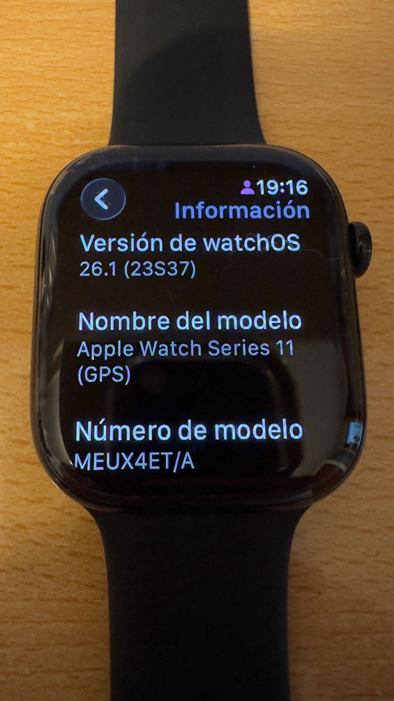 Apple Watch Series 11 46mm Negro Espacial SIN USAR afbeelding 8