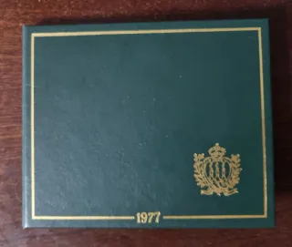 San Marino Lira Monedas Plata