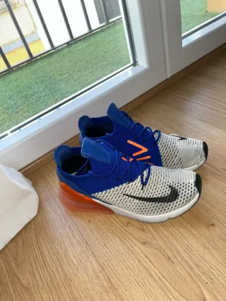 Zapatillas Nike Air Max 270 Azul Naranja