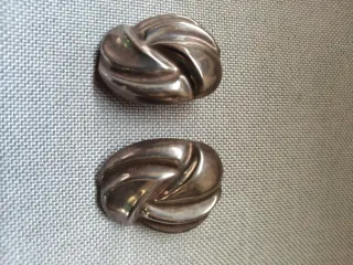 Pendientes Plata Ley Mexicana Vintage