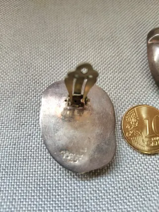 Pendientes Plata Ley Mexicana Vintage