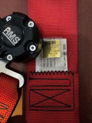 Arnés RRS 6 puntos rojo