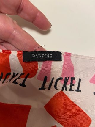 Pañuelo Parfois multicolor con elefante