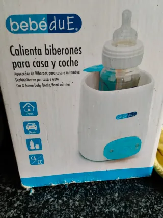 Calienta biberones Bébédue casa y coche