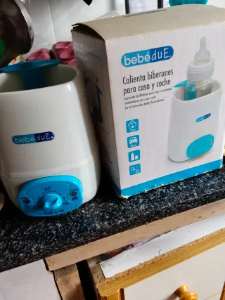 Calienta biberones Bébédue casa y coche