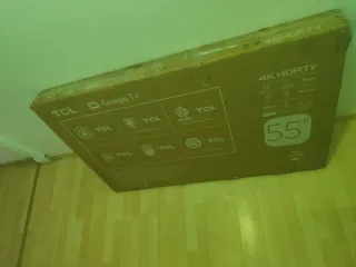 TV TCL 55 Google TV 4K HDR. Nuevo. Entrega gratis.