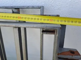 Puerta y cancela de hierro forjado