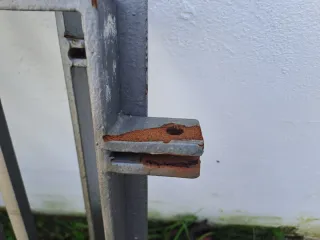 Puerta y cancela de hierro forjado