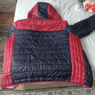 Cazadora Armani Jeans Blanca y Roja