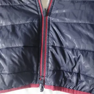 Cazadora Armani Jeans Blanca y Roja