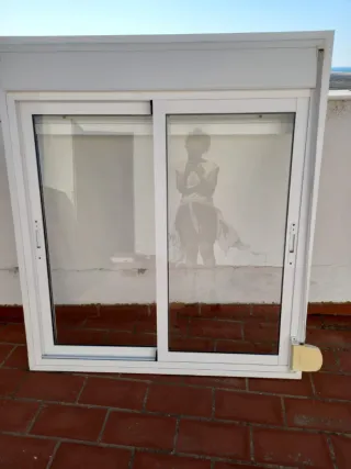 3 Ventanas correderas aluminio blanca