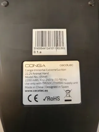 Aspiradora Cecotec Immortal ExtremeSuction