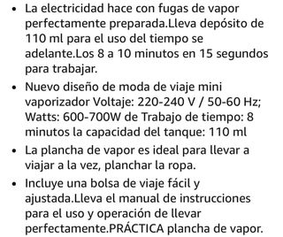 Plancha Vertical de Viaje