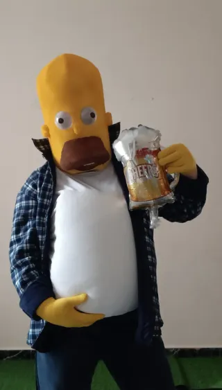 Homer Simpson Carnevale Adulto adulti uomo donna