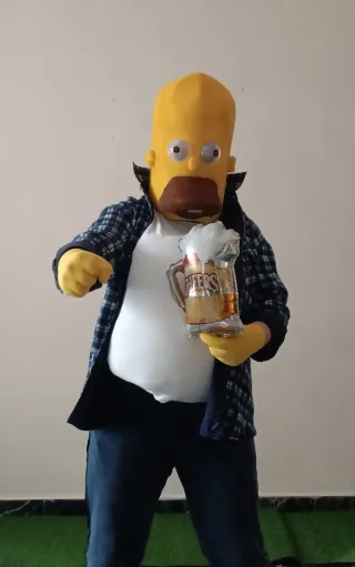 Homer Simpson Carnevale Adulto adulti uomo donna