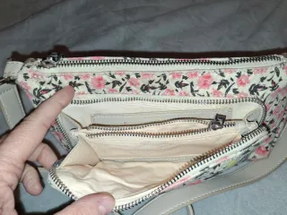 Bolso bandolera Desigual floral canvas
