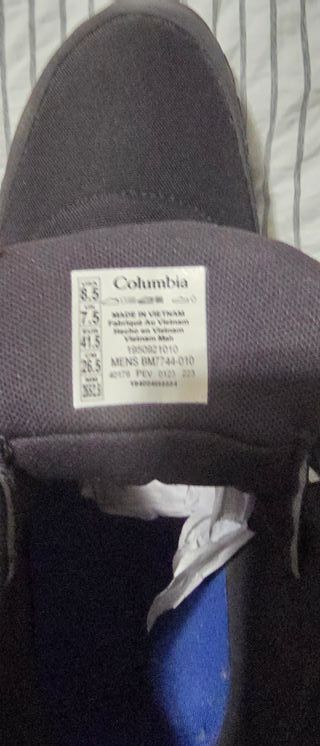 Botas Columbia Negras