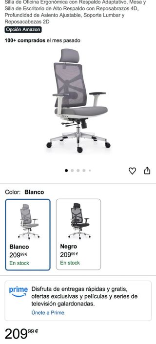 NUEVA Silla Ergonómica Oficina