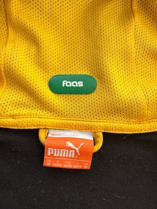 Chaqueta Puma Jamaica Negra Verde Amarilla