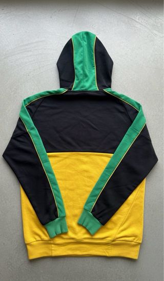 Chaqueta Puma Jamaica Negra Verde Amarilla