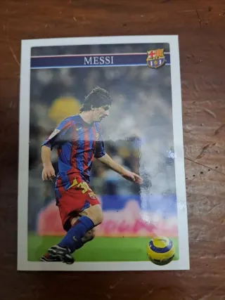 Cromos de fútbol: Messi, Zidane, Cruyff