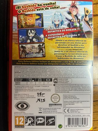 Disgaea 7 Complete Deluxe Edition Nintendo Switch