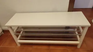 Banco zapatero Ikea blanco