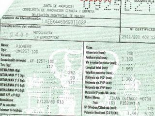 Pioneer caballete xf 125 100241