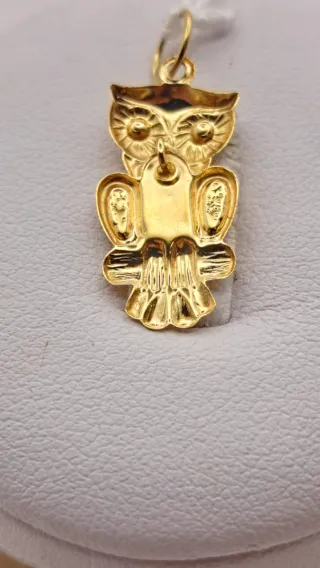 Colgante Oro 18k Búho