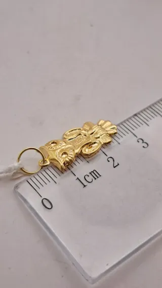 Colgante Oro 18k Búho