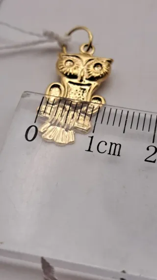 Colgante Oro 18k Búho
